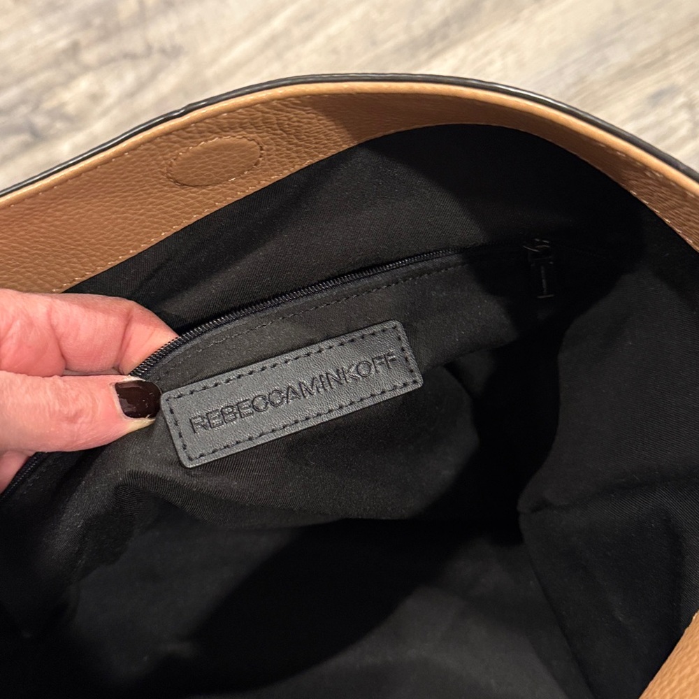Rebecca Minkoff Slim Regan Leather Crossbody Bag - Picture 5 of 13